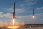 SpaceX's big new rocket blasts into space