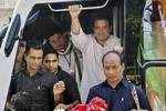 Rahul Gandhi conducts road show in Bhopal