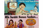 Doordarshan turns 60: Amul celebrates anniversary with a colourful 'Surabhi' post