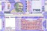 Here's the first look of new 100 Rs note