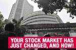 Your stock mkt has just changed, & how!