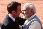Macron-Modi love on show as France courts India