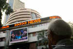 Sensex drops 46 points, Nifty ends flat