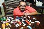 This man collects matchboxes from across the world