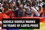Google Doodle Marks 50yrs of LGBTQ Pride