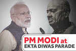 PM Modi at Ekta Diwas Parade