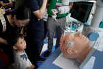Robot wars: China shows off automated doctors, teachers and combat stars