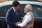 PM Modi welcomes Justin Trudeau with hug 