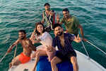 Of sunsets and endless blues: Anushka Sharma, Virat Kohli & co turn water babies, cruise the Atlantic