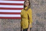 First lady: Growing ease in official role, but not politics