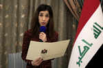 Nobel winner Nadia Murad meets Iraqi President, urges world leaders to end sexual violence