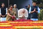 PM pays tribute to Shastri at Vijay Ghat