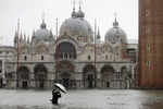 Venice flooded by highest tide in 50 years