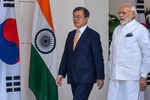 Modi, Moon hold bilateral talks