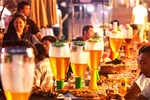 Beer festival: China leaves worries behind
