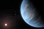 Possibility of life on an exoplanet