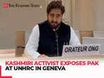 Kashmiri activist Javed Beigh highlights atrocities in Gilgit Baltistan at UNHRC; calls for urgent action