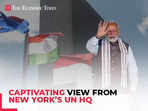 Modi visit to US: Captivating view from New York’s UN Headquarters, watch!