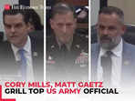 'I don't think you're deserving of four stars…': Cory Mills, Matt Gaetz grill top US Army official