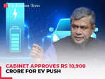 Cabinet approves PM E-Drive scheme with Rs 10,900 crore outlay to promote electric mobility