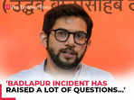 Badlapur encounter: 'Incident raises a lot of questions…, Aaditya Thackeray flags loopholes