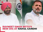 'Pappu to pappu hi raha':  Union Minister Ravneet Singh Bittu's new dig at Rahul Gandhi