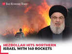 Hezbollah fires 140 rockets into northern Israel a day after Hassan Nasrallah vowed retaliation