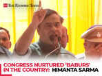 'Will kick out all Baburs from country…,' says Himanta Biswa Sarma while addressing a public rally in Haryana