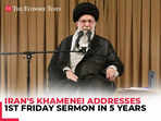 Iran: Khamenei leads Friday sermon in Tehran, calls missile attack 'minimum punishment' for Israel