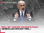 ‘Enough is enough’: Netanyahu says will no longer tolerate daily Hezbollah rocket fire