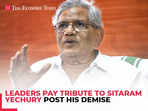 'Leading light of Left…': From PM to FM, leaders pay tribute to Sitaram Yechury post his demise