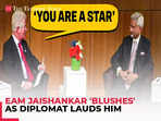 'You are a star in the world…': EAM S Jaishankar 'blushes' as Ambassador Levitte praises him