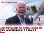 Iran missile attack on Israel: There’s going to be some sanctions imposed, Biden warns of action on Iran