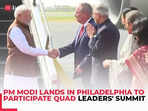 PM Modi arrives in the US to participate Quad Leaders' summit