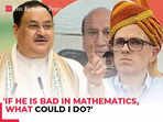 JP Nadda slams Omar Abdullah over his statement on poll percentage 'If he is bad in mathematics...'