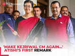 'Make Kejriwal CM again…' Atishi’s first remark after taking oath as Delhi CM