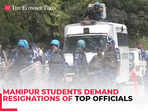 Manipur students demand resignations of top officials after fresh violence