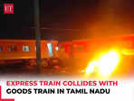 Tamil Nadu: Mysuru-Darbhanga Express rams into goods train near Chennai, fire breaks out