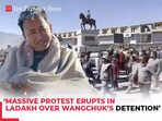 Massive protest erupts in Ladakh over Sonam Wangchuk’s detention by Delhi police