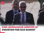 EAM Jaishankar reaches Pakistan for historic visit, to attend SCO summit