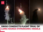 DRDO conducts historic flight trial of long-range hypersonic missile; Def minister Rajnath Singh calls it a 'major milestone'