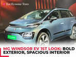 MG Windsor EV Interior First Look: "15.6-inch Infotainment, Reclining Seats, and Panoramic Sunroof"