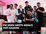 PM Modi meets Indian gamers, chats with Mortal, 8bit Thug, Payal Gaming; tries his hand at games