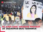 'Reclaim the Night': Crowd gathers at Jadavpur bus terminus to protest against RG Kar horror