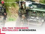 J&K: Two terrorists neutralized in Nowshera; Search operation underway