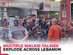 Walkie-talkies explode in Lebanon's Beirut day after pager blasts targeting Hezbollah; 3 dead