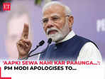 PM Modi apologises to senior citizens of Delhi and West Bengal, 'Aapki Sewa Nahi Kar Paaunga…'