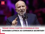 Howard Lutnick: Trump picks billionaire Wall Street CEO as commerce secretary