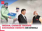 After India-China border truce, Armies exchange sweets at LAC on Diwali