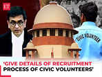 RG Kar case: SC directs West Bengal govt 'No civic volunteers in hospitals, schools...'